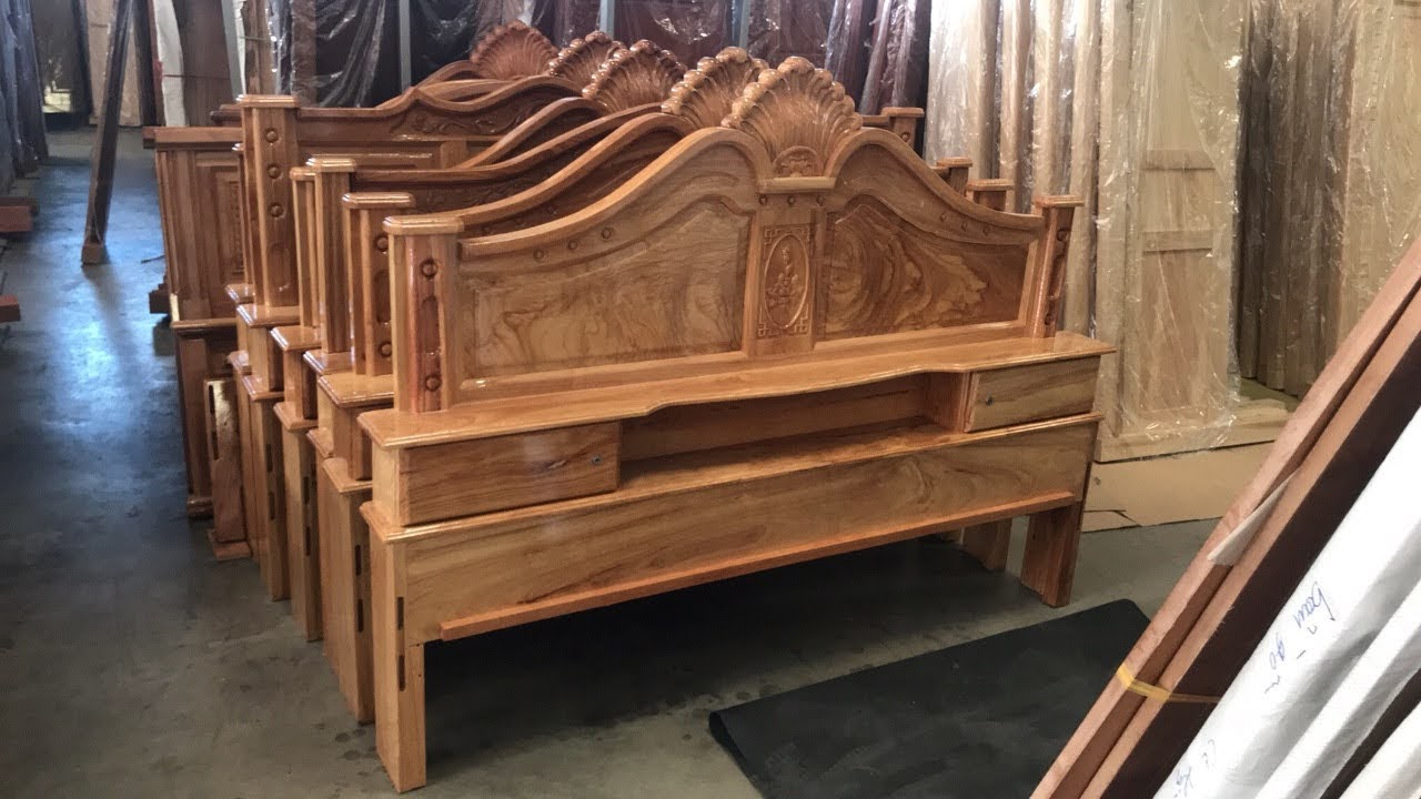 Giường gỗ-GTN06