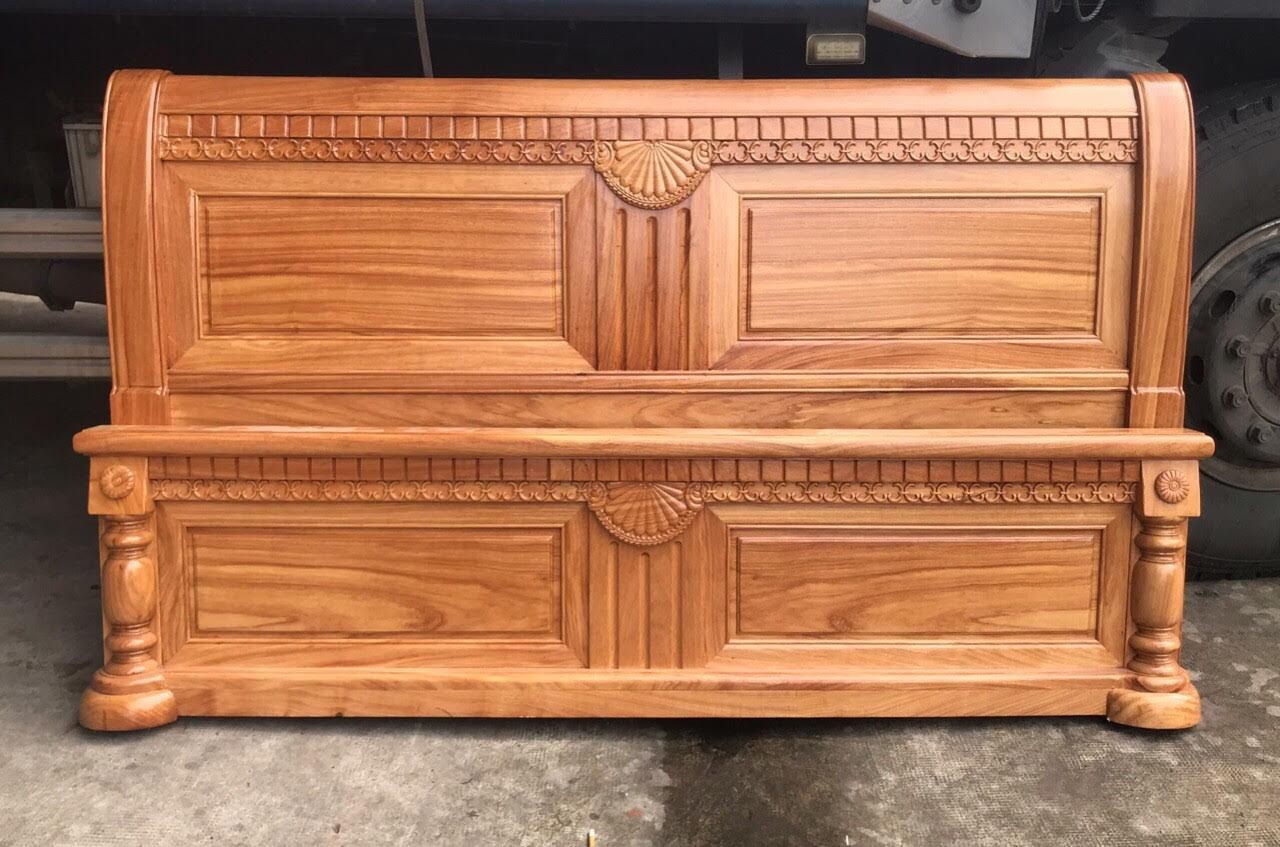 Giường gỗ-GTN02