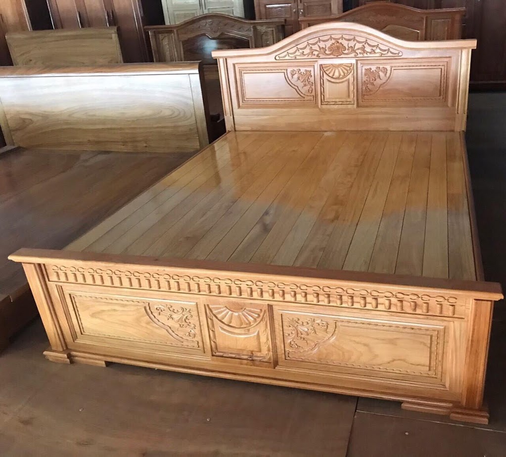 Giường gỗ-GTN08