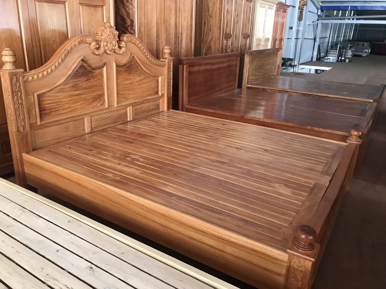 Giường gỗ-GTN05