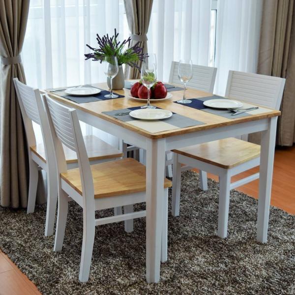 Bộ bàn ăn cherry 4 ghế