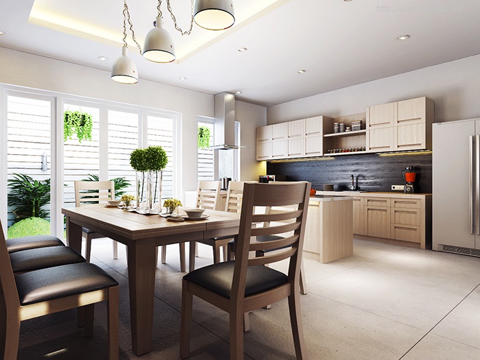 Bàn ghế phòng ăn 02