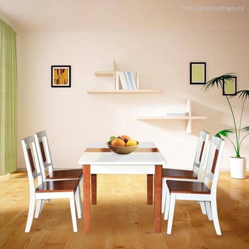 Bàn ghế phòng ăn 03
