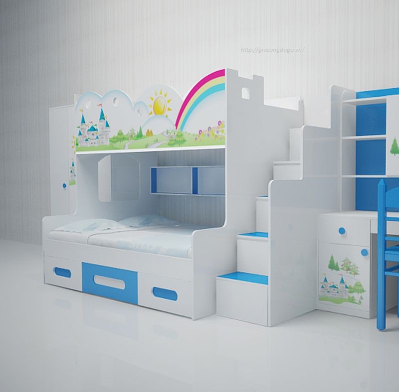 Mẫu giường tầng 03