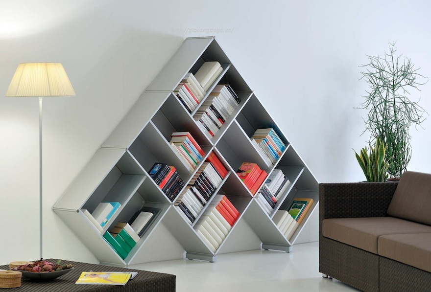 Mẫu kệ sách 04