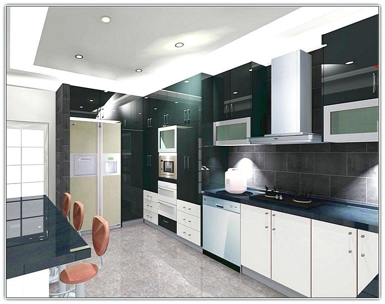 Tủ bếp gỗ công nghiệp